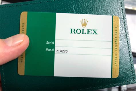 rolex garantiekarte|rolex 5 jährige versicherung.